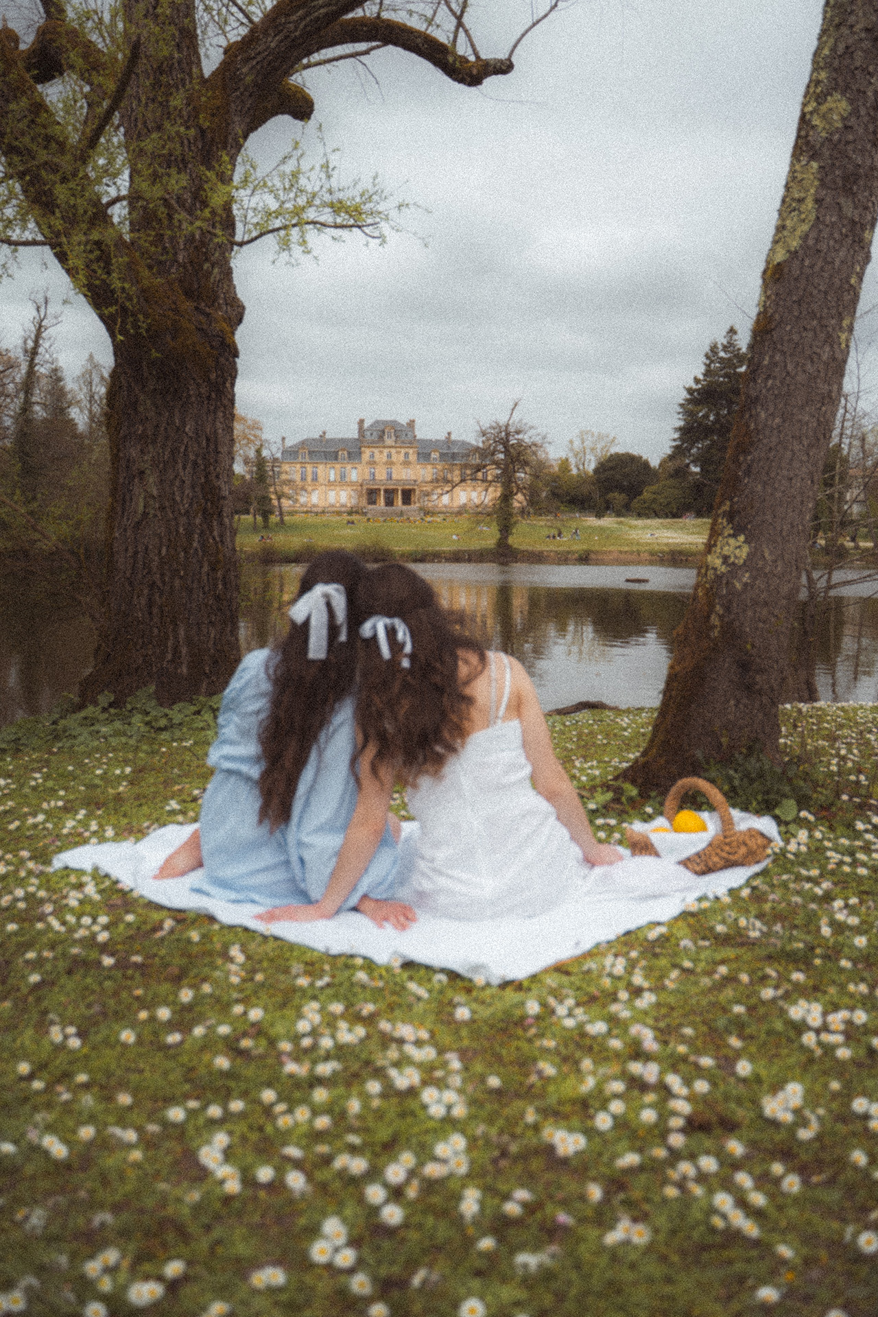 Photo shooting mannequin Lucile Savatier Parc